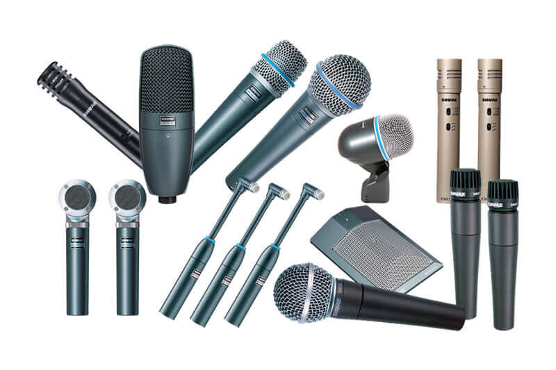 Shure general Shure music kit pro, kit profesional de micrófonos para escenarios